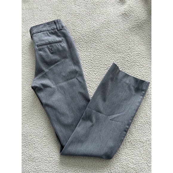 Express Design Studio Editor Mid-Rise Dress Pants Gray Size 2R - Picture 6 of 12
